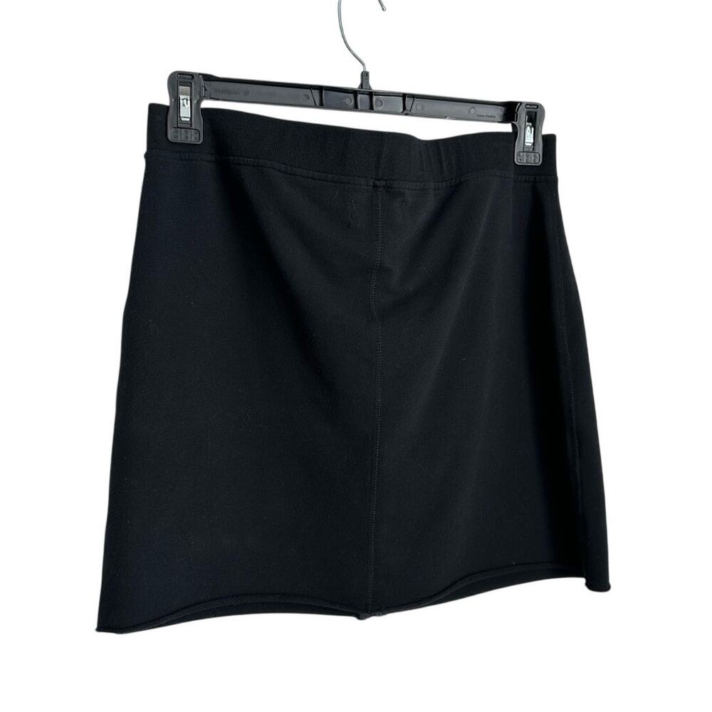 Sundays Three Black Zipper Down Mini Skirt Women's Large - Picture 2 of 4